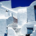 Thirasia island Ancient House near Santorini Greece